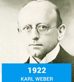 1922<br>KARL WEBER